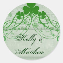Elegant Irish Sticker