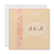 elegant Islamic wedding invitation katb kitab
