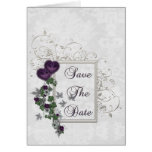 Elegant Ivy Wedding Suite Save the Date Greeting Cards