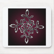 elegant knot colour mousepad