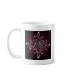 elegant knot colour coffee mug