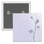 elegant lavender floral design pin