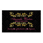 Elegant Makeup Artist Business Cards