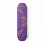 Elegant mask skateboards