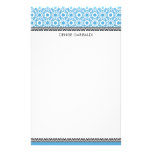 Elegant Modern Arabesque Personalised Stationery Paper