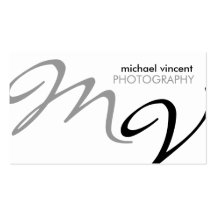 Elegant / Modern Photography Business Card