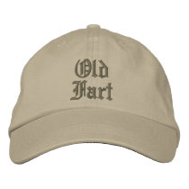Elegant Old Fart Adjustable Cap Embroidered Baseball Cap