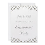 Elegant Pattern  - Wedding - Engagement Invitation