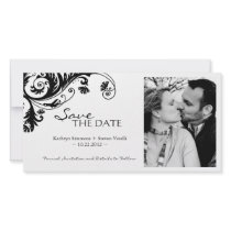 Elegant Photo Save The Date Invitation