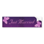 "Elegant Pink Butterfly" Beautiful Expressions bumper stickers