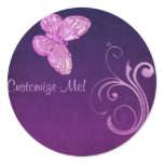 "Elegant Pink Butterfly" Beautiful Expressions stickers