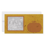 Elegant Pumpkin Photo Card photo cards