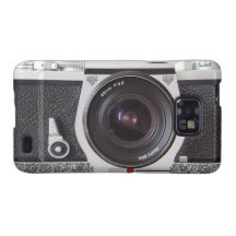Elegant Retro Camera With Scroll Samsung Galaxy S2 Samsung Galaxy SII Case