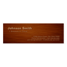 Elegant Rosewood Look - Nature Woody Style Business Card Templates