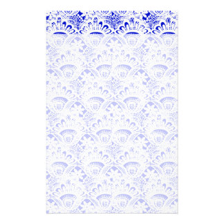 White Lace Custom Stationery, White Lace Stationery Templates