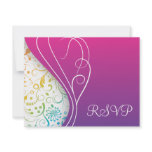 Elegant RSVP cards invitations
