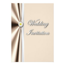 Elegant Satin Silky WEDDING INVITATION