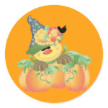 Elegant Scarecrow stickers
