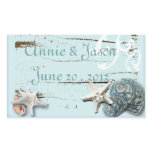 Elegant Seashells Beach Wedding Stationery