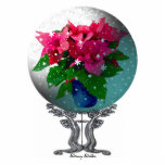 Elegant Snow globe Ornament photo sculptures