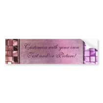 Elegant Sparkling Purple Custom Frame Designs
