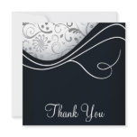 Elegant Square Thank you cards invitations