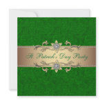 Elegant St. Patrick's Day Party Invitation Green