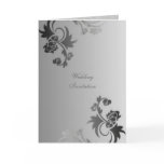 Elegant Swirls Wedding Invitation Card