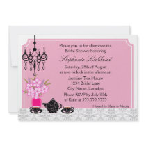 Elegant Tea Party Invitation