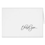 elegant thank you card (horizontal)
