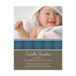 Elegant Victorian Stamp Birth Announcement :: 01 postcards