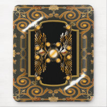 Elegant vintage black brown customisable