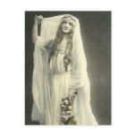 Elegant Vintage Bridal Photography Gifts postcards