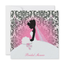 Elegant Vintage Bridal Shower Invitation