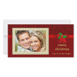 Elegant Vintage Christmas Holiday Photo Cards photo cards