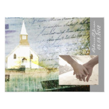 elegant vintage church chapel country anniversary art photo