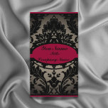 Elegant Vintage Damask Business Card business cards