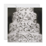 Elegant Wedding Cake - Blank back