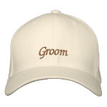 Elegant Wedding Groom embroidered hats