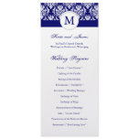 Elegant Wedding Program Template invitations