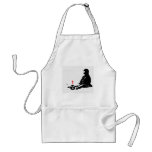 Eleggua  and Oshun Art TiKo Art Print Merchandise aprons