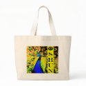 Eleggua  and Oshun Art TiKo Art Print Merchandise bags