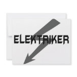 elektriker icon invitations