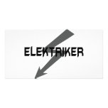 elektriker icon photo cards