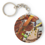 Elektro gitar keychains