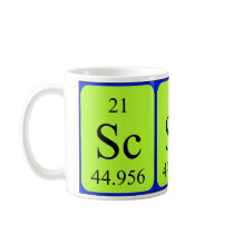 Element 21 mug - Scandium