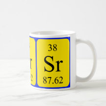 Element 38 mug - Strontium