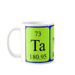 Element 73 mug - Tantalum