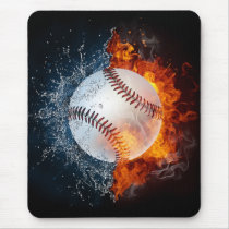 Element Baseball Mousepads