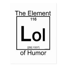 Element LOL Postcard